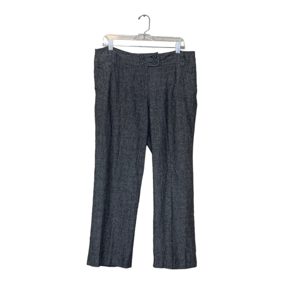 Cato gray straight leg office pants size 14P - Picture 6 of 9